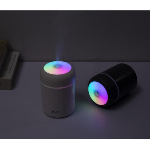 Ranpo (Grey) Ultrasonic 300ml Home Car Air LED Light Humidifier Diffuser Aromatherapy 2