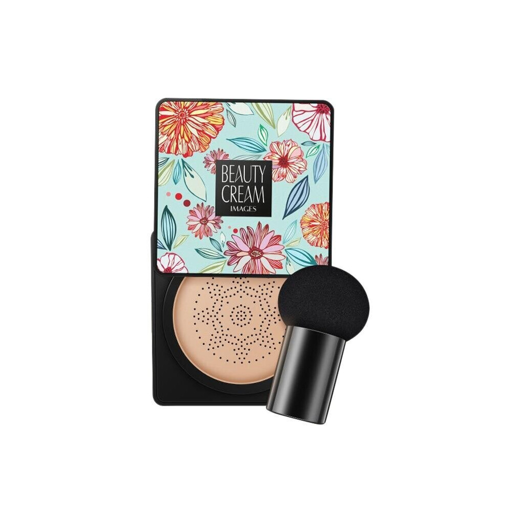Jardiboutique Cream (Nature) Mushroom Head Air Cushion Cc Concealer/ Foundation Bb Moisturizer - Bb & Cc S