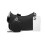 Miss Lulu (Black) LB2060 Cross-body Handbag With a Detachable Pouch 9
