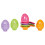 TOMY Hide & Squeak Egg and Spoon Set 5