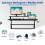 Costway 2-Tier Adjustable Height Standing Desk Sit to Stand Workstation w/Shelf 5