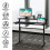 Costway 2-Tier Adjustable Height Standing Desk Sit to Stand Workstation w/Shelf 2