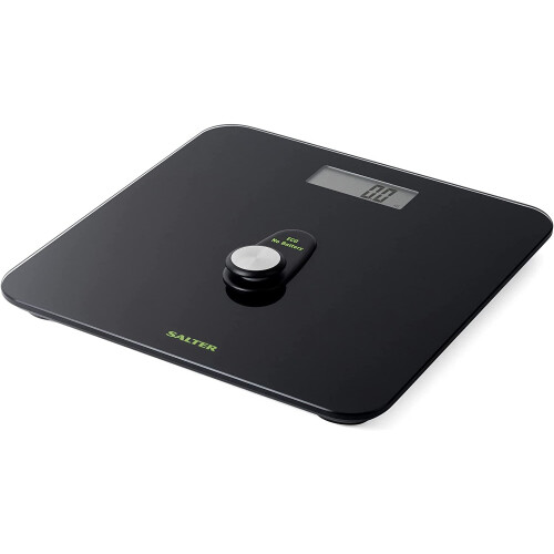 Salter Salter Eco Power Digital Bathroom Scale - Eco Friendly, Black 1