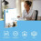 HP White Paper Printer Copier A4 80gsm 1000 Sheets Office School Home 6