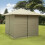 Garden Store Direct (Ecru) 3m x 3m Gazebo Marquee Heavy Duty Showerproof 6