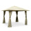 Garden Store Direct (Ecru) 3m x 3m Gazebo Marquee Heavy Duty Showerproof 4