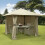 Garden Store Direct (Ecru) 3m x 3m Gazebo Marquee Heavy Duty Showerproof 1