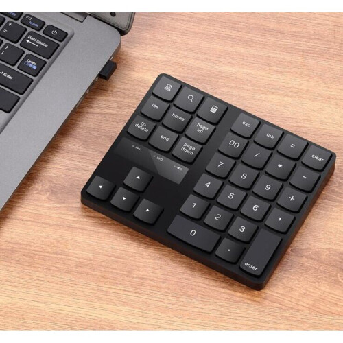 Multifunctional  35-key charging 2.4G wireless numeric keyboard External keypad for notebook and tablet 2