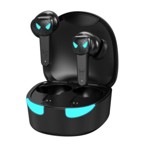 Bluetooth 5.1 Gaming In-Ear Headset with Charging Case, Touch Control, Noise Reduction, 4h Play/Talk, Quick Pair