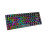 RF-84RGB three-mode Bluetooth 2.4G wireless mechanical keyboard 84-key customized gaming notebook keyboard (black red axis) 1