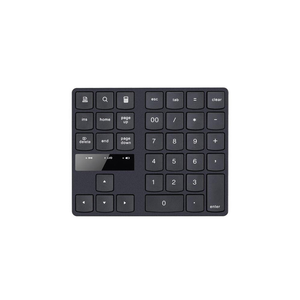 Multifunctional 35-Key Charging 2.4G Wireless Numeric Keyboard External Keypad For Notebook And Tablet 774048933988