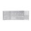 Portable B033 three-fold folding thin bluetooth keyboard three systems with touch wireless bluetooth keyboard (silver) 2