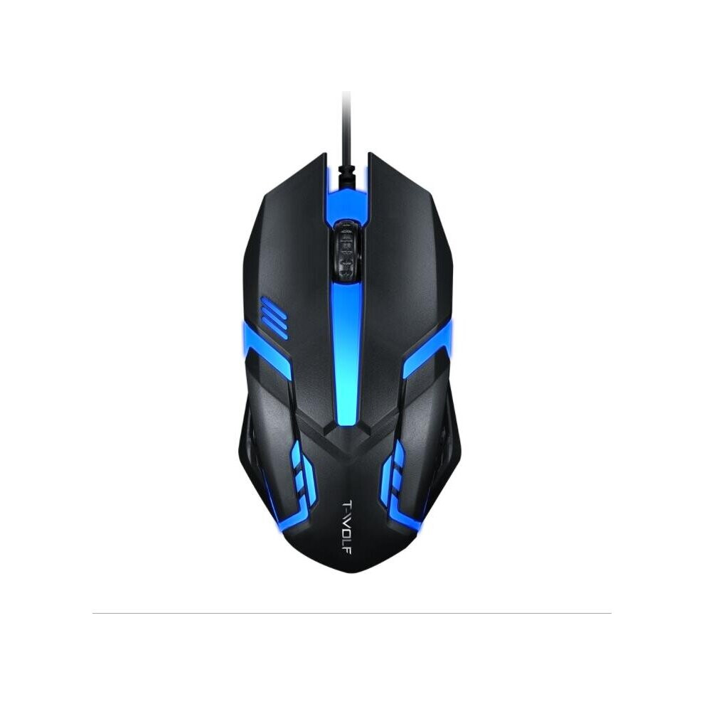 V1 Wired Mouse Usb Luminous Mouse Desktop Notebook Universal Mouse Light 774048933889