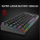 RF-84RGB three-mode Bluetooth 2.4G wireless mechanical keyboard 84-key customized gaming notebook keyboard (black red axis) 8
