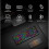 RF-84RGB three-mode Bluetooth 2.4G wireless mechanical keyboard 84-key customized gaming notebook keyboard (black red axis) 4