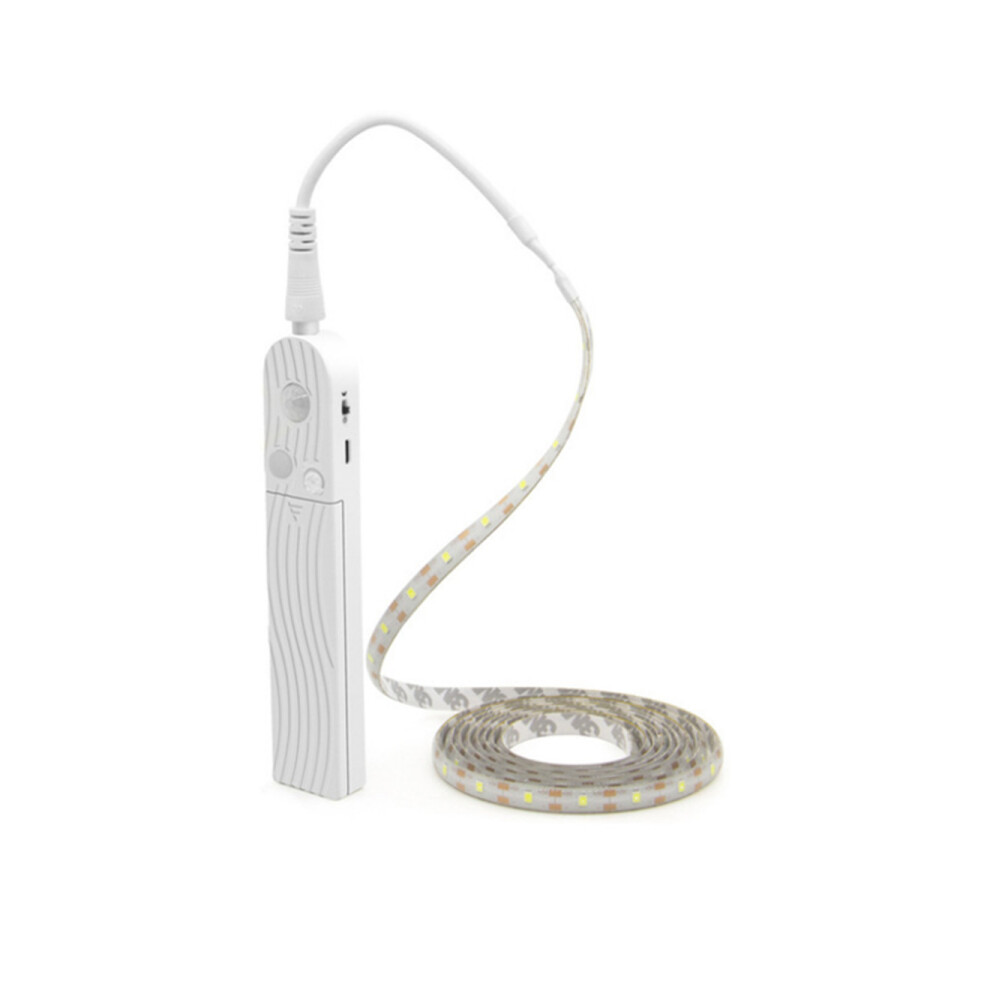 L01 0.5M Smart Induction Cabinet White Light Bar Battery Box Induction Light Wine Cabinet Wardrobe Light with Under Counter Lighting-image-OPC-P8ST72J-NEW