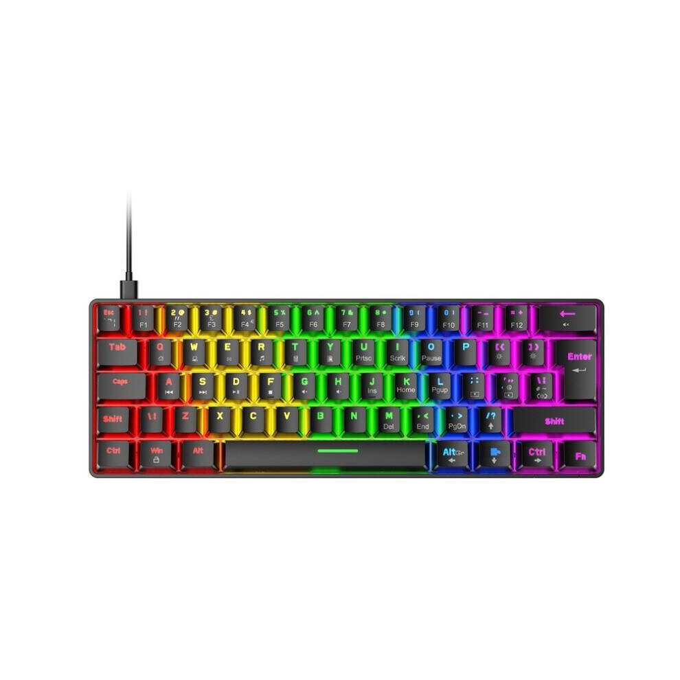 T60 mechanical keyboard 62-key gaming mechanical keyboard