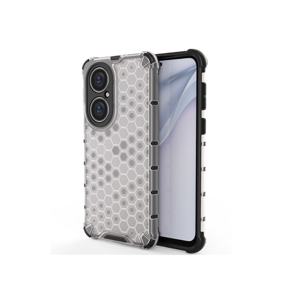 C49 Transparent Honeycomb Back Cover Smart Phone Case Anti-Fall All-Inclusive Protection Hard Case For Huawei P50 Case 774048932769