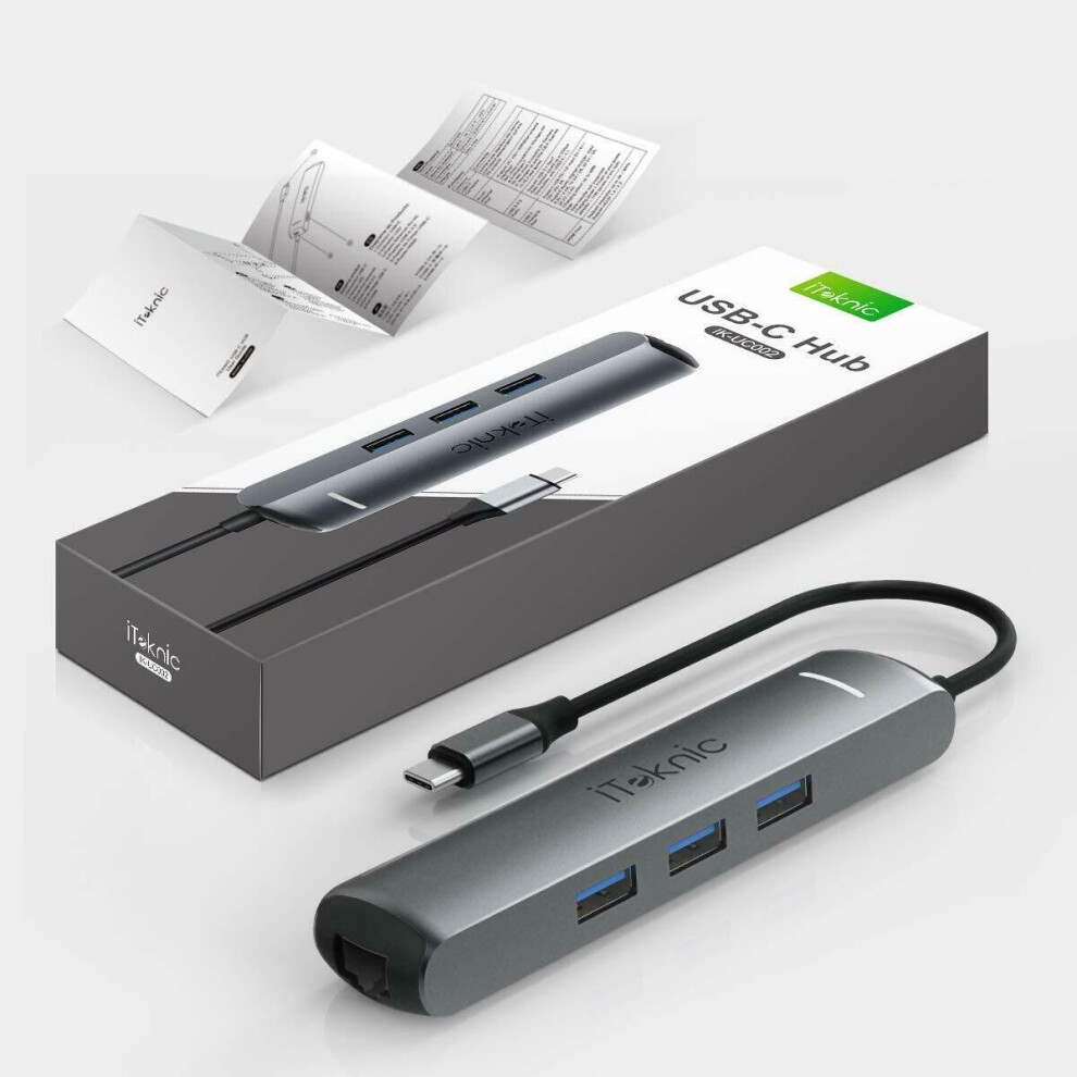6-In-1 Usb C Hub, Type C Hub With 4K Usb C To Hdmi, 3 Usb 3.0 Ports 5359252002061