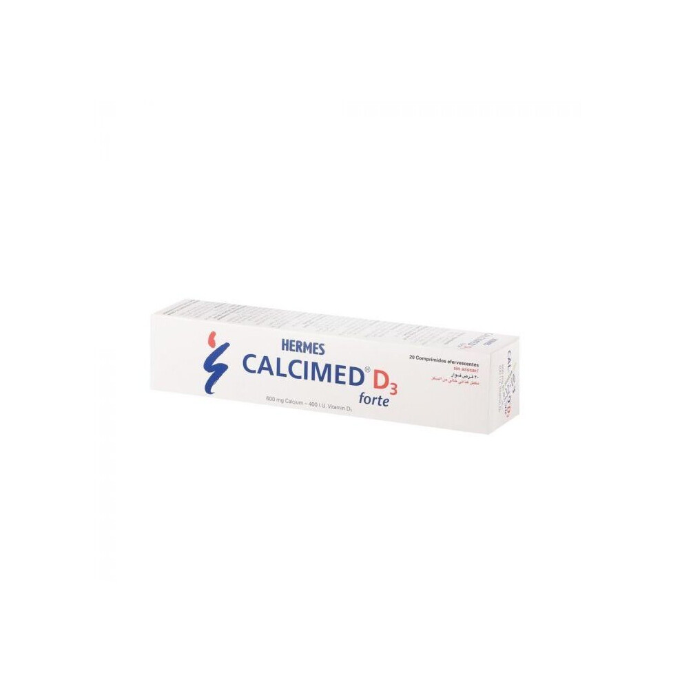 Hermes Calcimed D Forte Effervescent Tablets  Calcium Supplement 20's