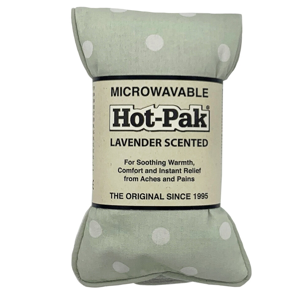 Hot-Pak Hot Pak Microwave Neck Warmer Pack Shoulder Heat Wrap Lavender Pads Sage Dots