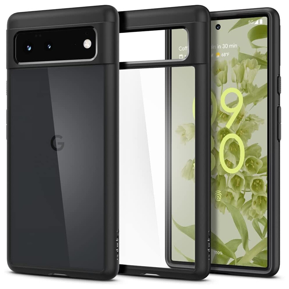 Spigen Google Pixel 6 [Ultra Hybrid] Case - Matte Black