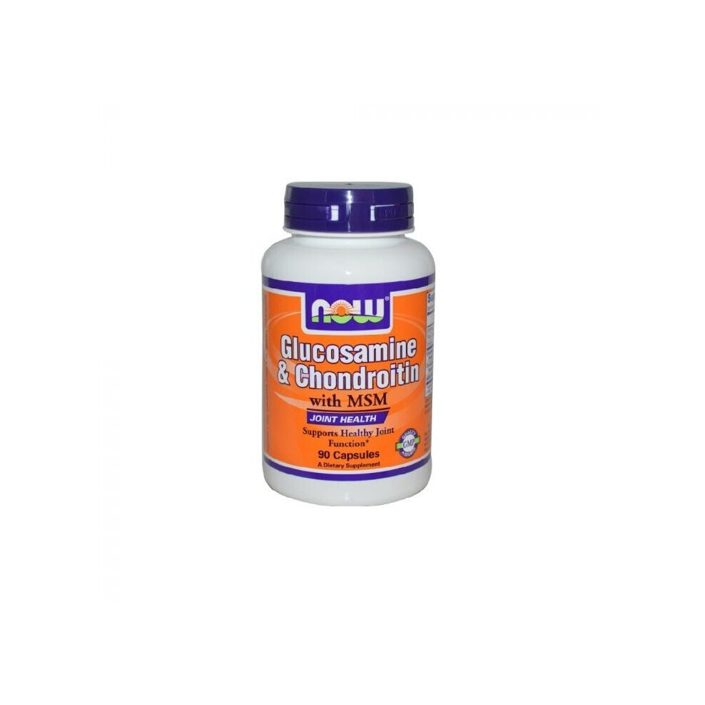 Now Glucosamine And Chondroitin With MSM Capsules 90's