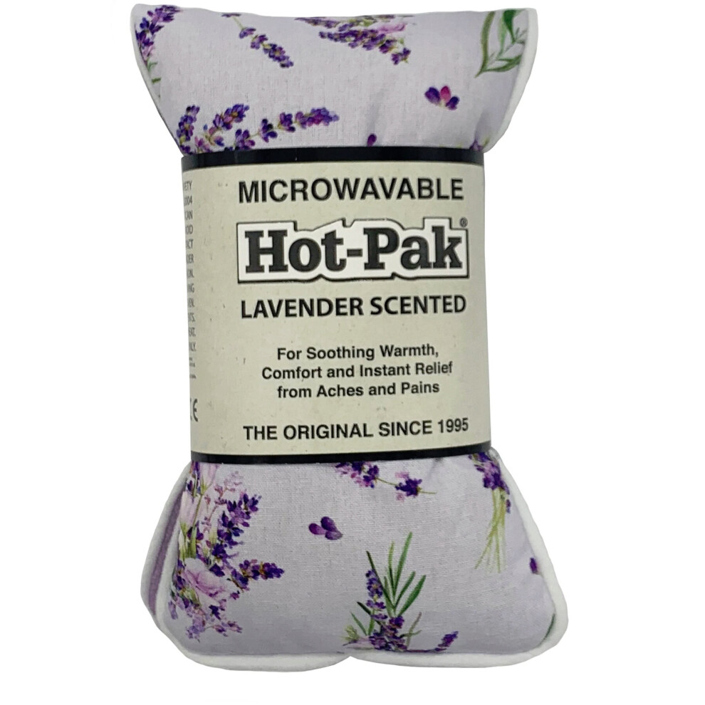 Hot-Pak Hot Pak Microwavable Neck Warmer Heat Pack Lavender Shoulder Floral Wrap Pads