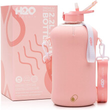 2.2L Half Gallon Water Bottle with Storage
