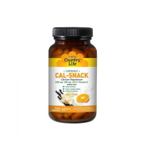 Country Life Cal-Snack Vanilla Orange Chewable Wafers 60's