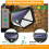 Ranpo (8Pack) Waterproof 100 LED PIR Motion Sensor Solar Power Outdoor Garden Light Security 5