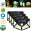 Ranpo (8Pack) Waterproof 100 LED PIR Motion Sensor Solar Power Outdoor Garden Light Security 1