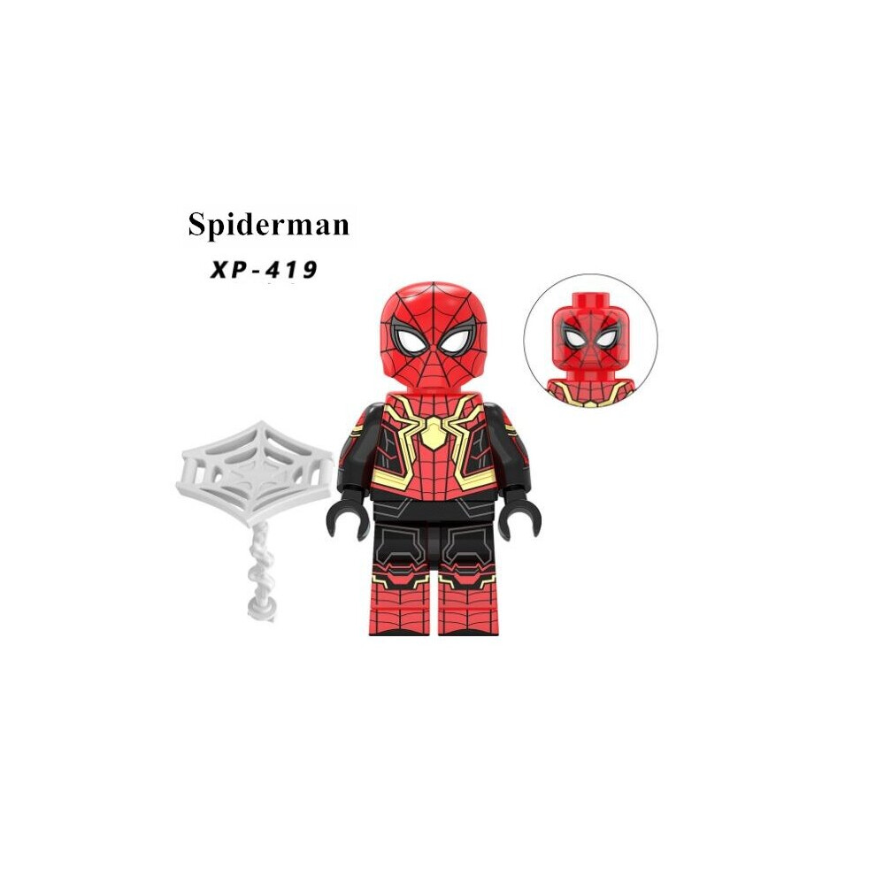8PCS Spider-Man: No Way Home Minifigures Dr. Octopus Green Goblin  Spider-Man Doctor Strange Blocks Minifigures Children's Toy Gifts Fit Lego