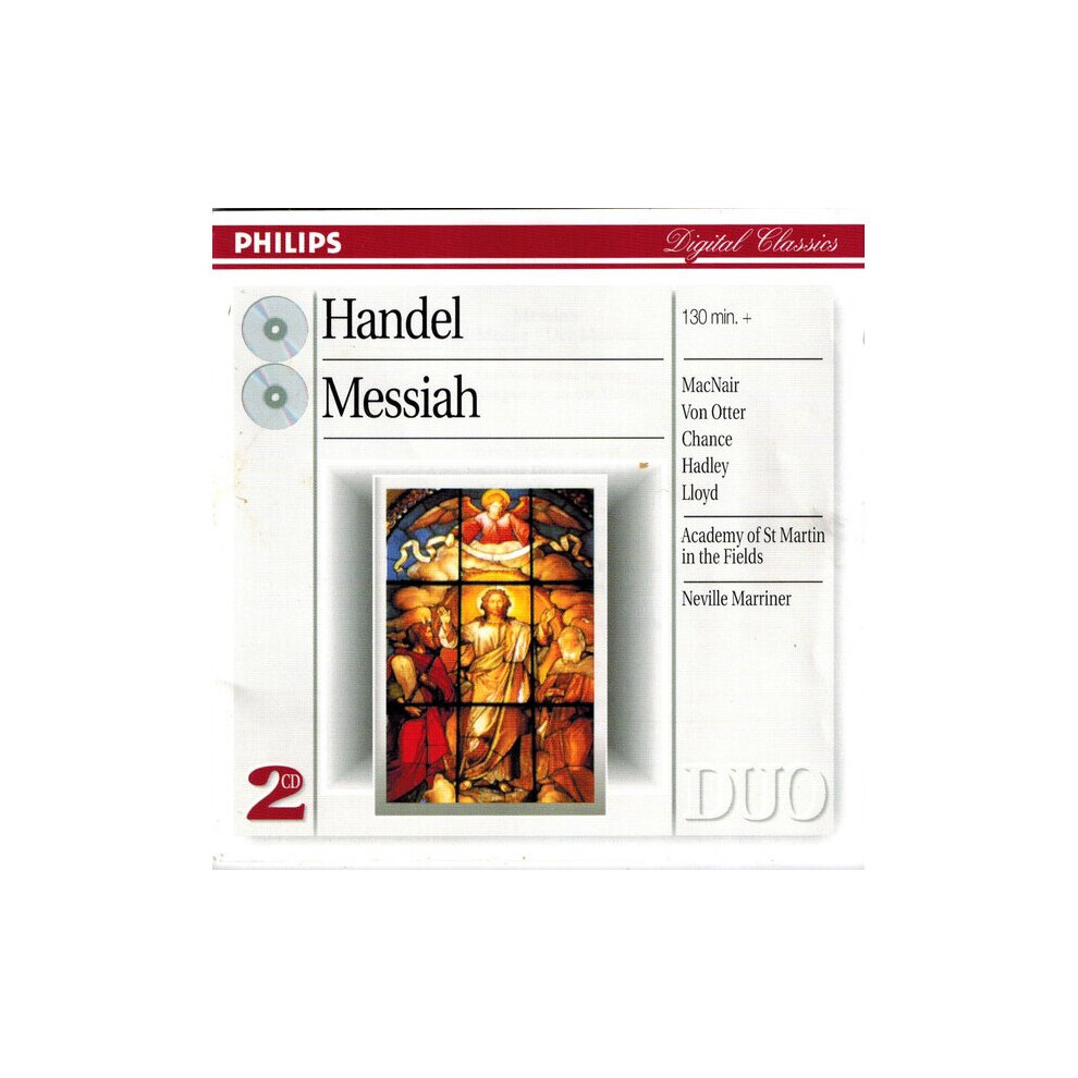 Messiah - Georg Friedrich Handel,The Academy Of St. Martin-in-the-Fields,Sir Neville Marriner - CD