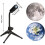 LED MOON EARTH Projector Lamp Night Light Home Decor Bedroom Rotating 2