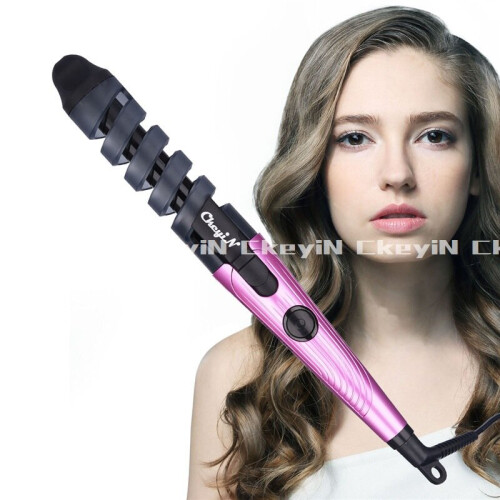 Tourmaline Ceramic Curling Iron Spiral Curling Ceramic Anti-Drying