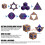 (Flame Pattern) Changeable Magnetic Magic Cube 3D Flip Puzzle Toys 4
