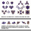 (Flame Pattern) Changeable Magnetic Magic Cube 3D Flip Puzzle Toys 6
