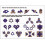 (Flame Pattern) Changeable Magnetic Magic Cube 3D Flip Puzzle Toys 2