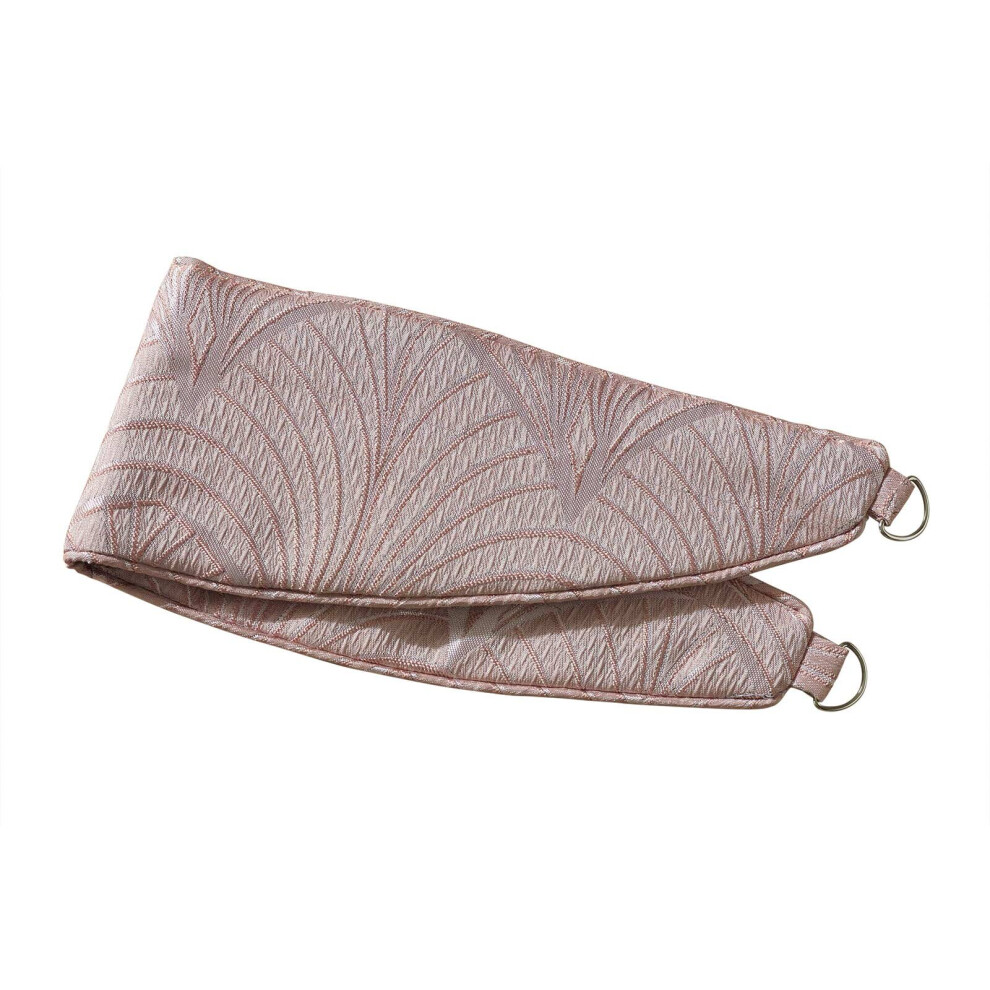 (Blush Pink) Metro Curtain Tie Backs Pair
