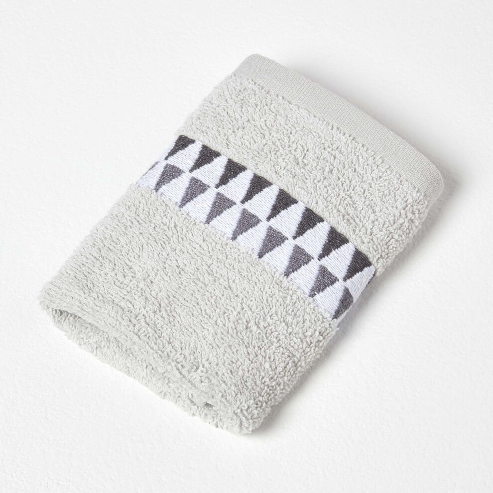 Geometric 100% Cotton Towel