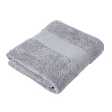 (Bath Sheet, Grey) Zero Twist Supima Cotton