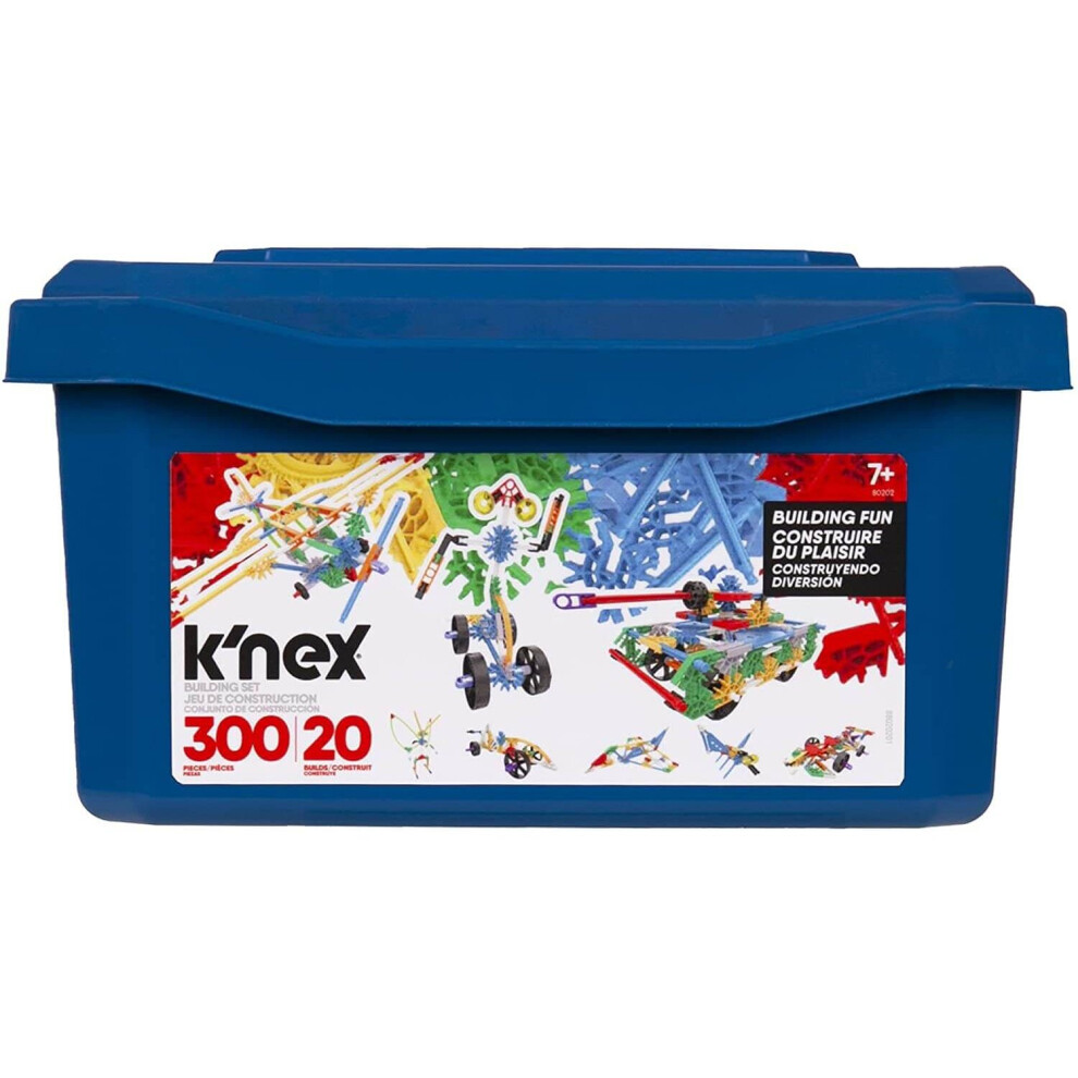 K'nex Model Building Fun Tub Set Blue
