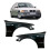 BMW 3 E46 Saloon/Touring 2001-2005 Front Wing Primed Pair Left & Right 1