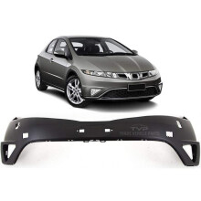 Honda Civic Hatchback 2005-2012 Front Bumper Primed With Washer Jet Hole