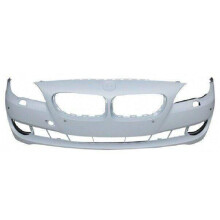 BMW 5 F10 Saloon 2010-2013 Front Bumper Primed With Sensor And Washer Holes