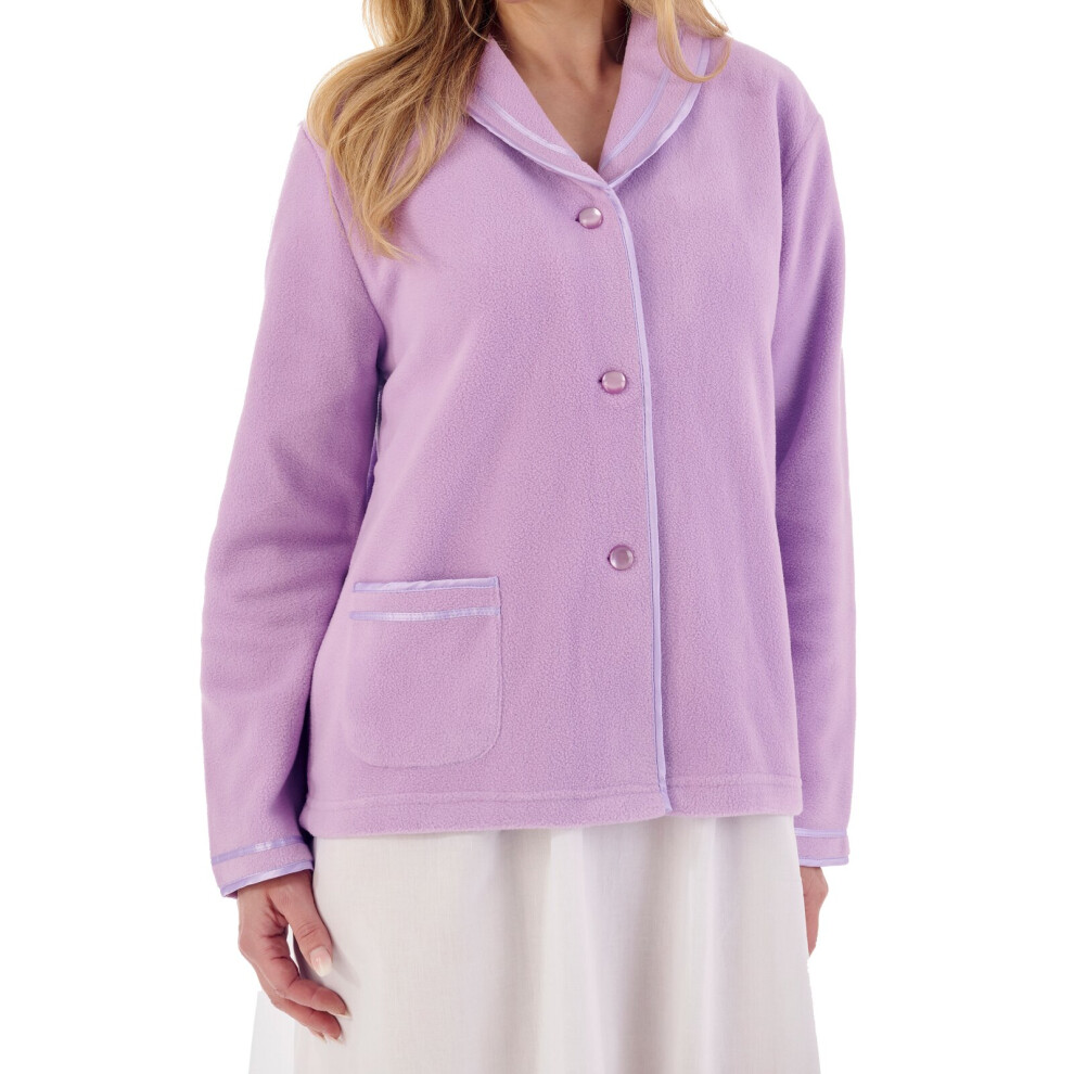 (Lilac, Large) Slenderella BJ6320 Women's Bed Jacket