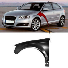 Audi A3 S3 Hatchback 2008-2012 Cabriolet 2008-2013 Front Wing Passenger Side Primed Not For RS3