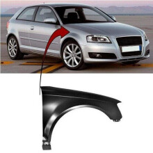 Audi A3 Hatchback 2008-2012, Cabriolet 2008-2013 Front Wing Driver Side Primed Not For S3 & RS3