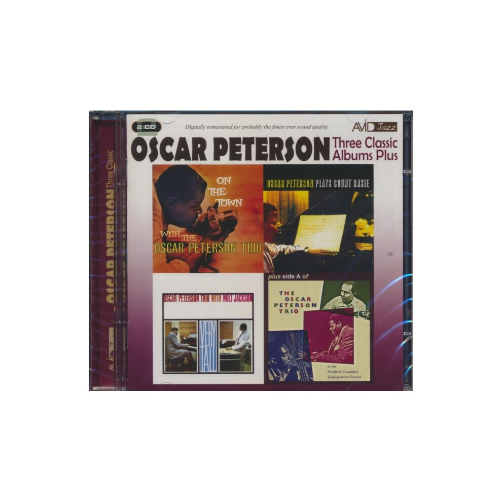 Three Classic Albums Plus (Very Tall / On The Town / Oscar Peterson Plays Count Basie) - OSCAR PETERSON - CD